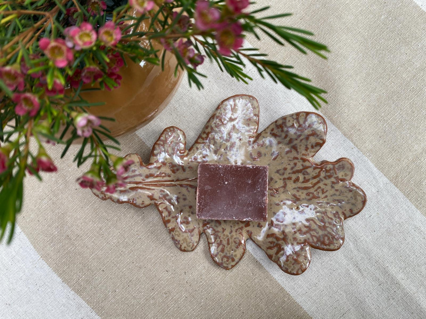 Klein schaaltje eikenblad