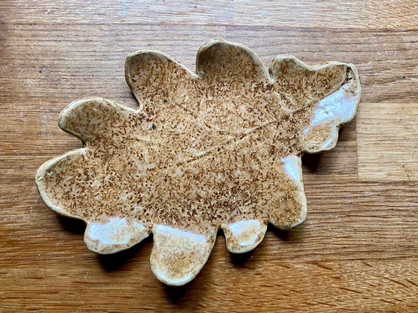 Set met 3 Eikenblad schaaltjes