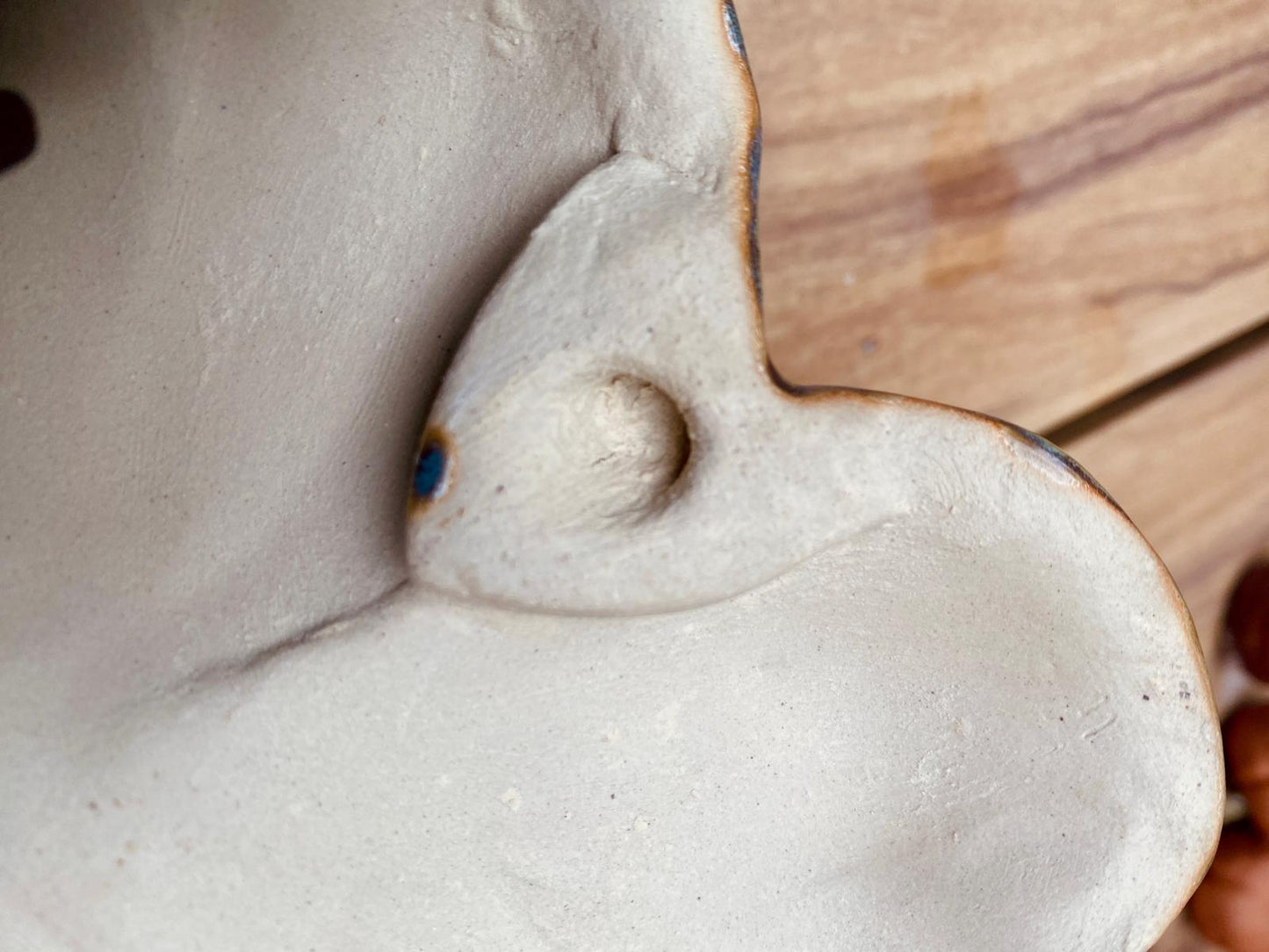 Klavertje vier muurhanger (met kleine beschadiging)