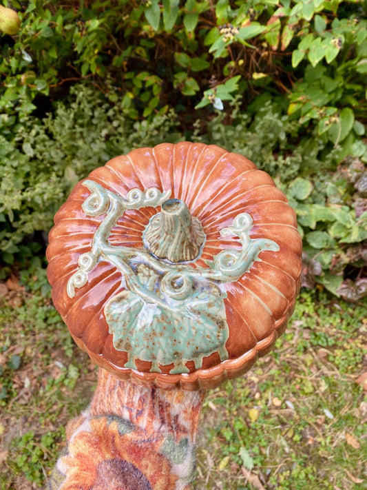 Grote pompoenpot (slecht passend deksel)