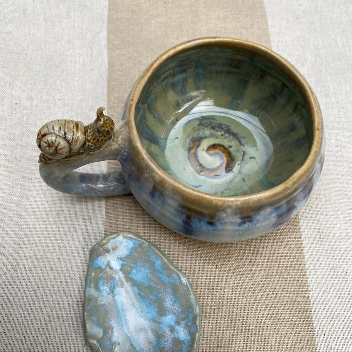 Kleine slakkenmok groen