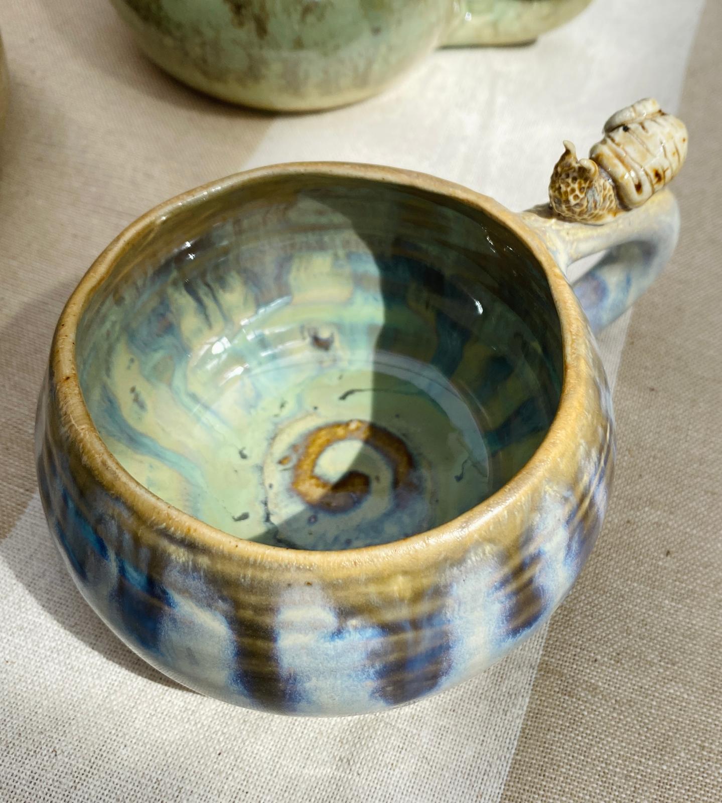 Kleine slakkenmok groen