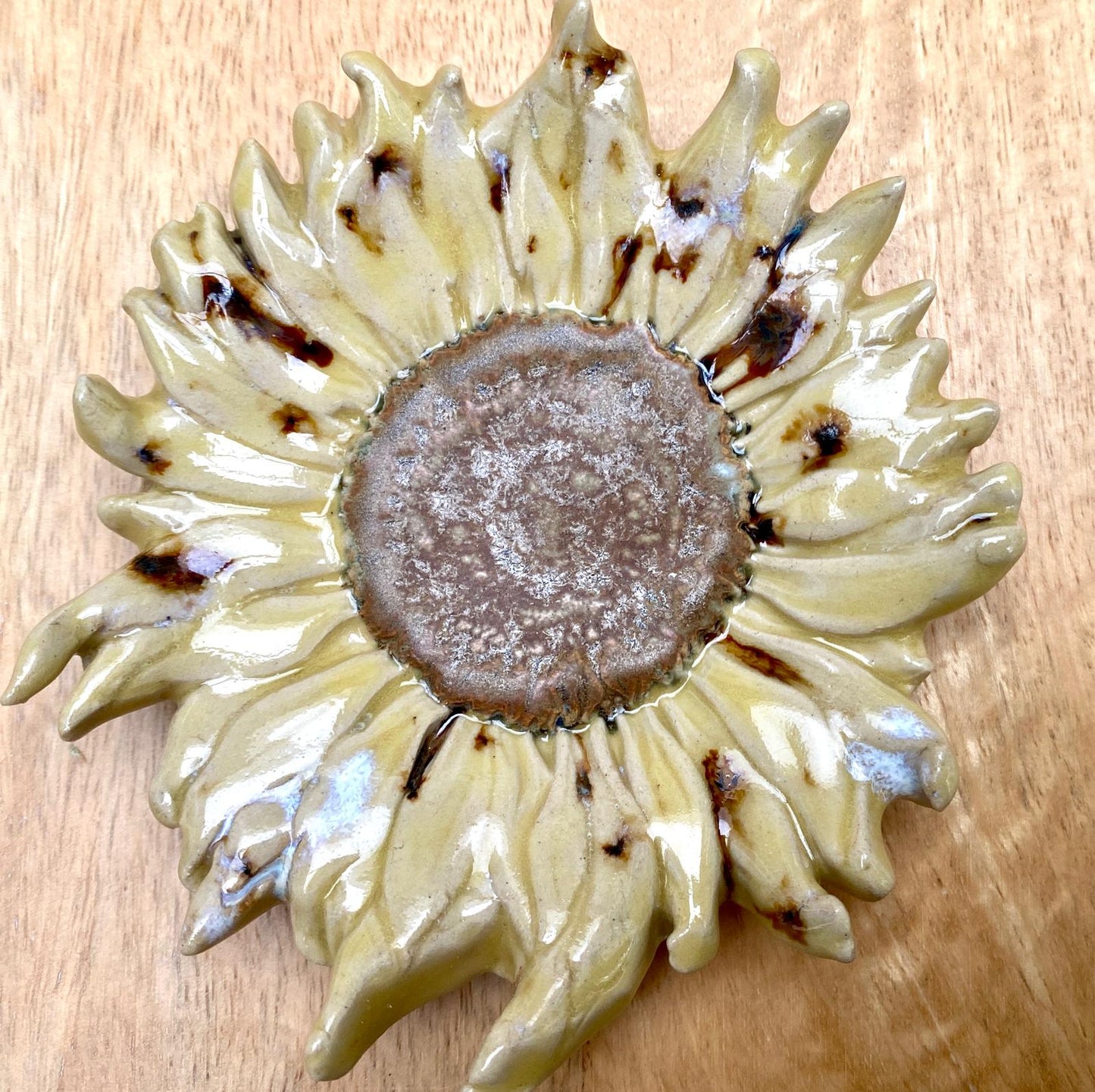 Theetipje zonnebloem