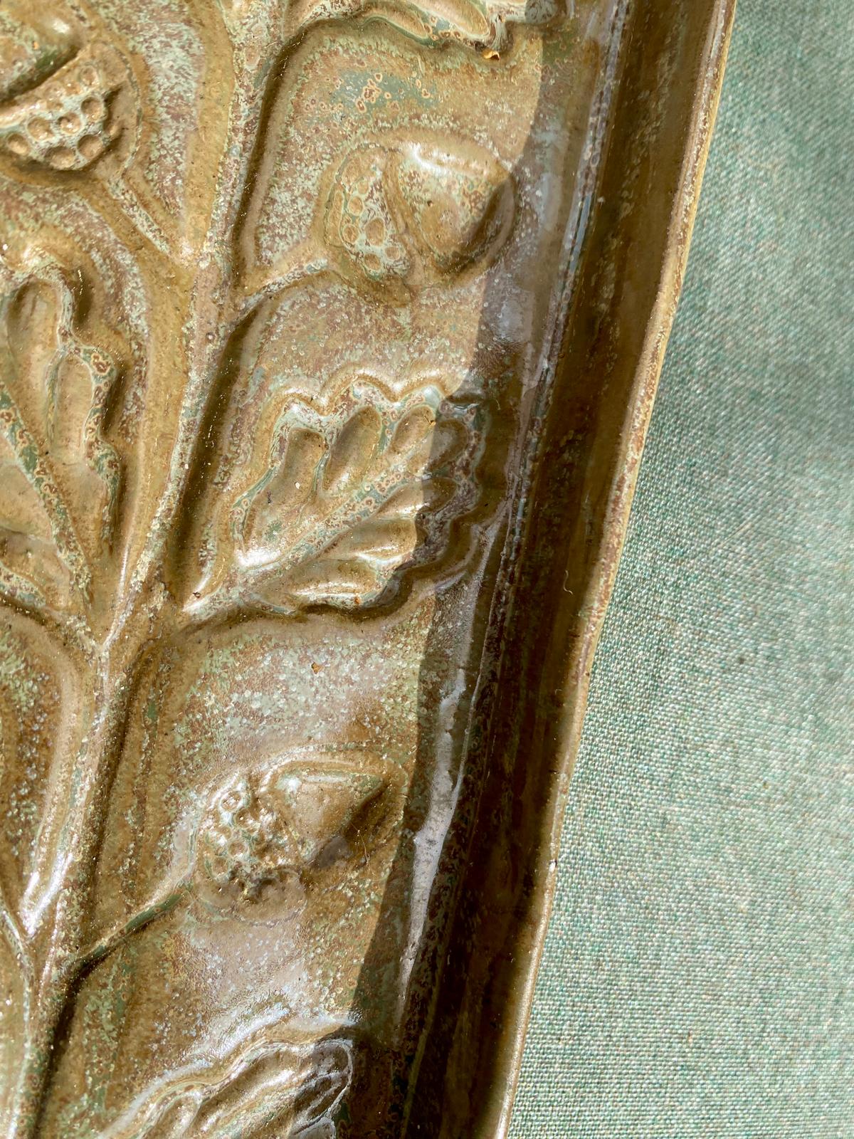 Langwerpige schaal eik